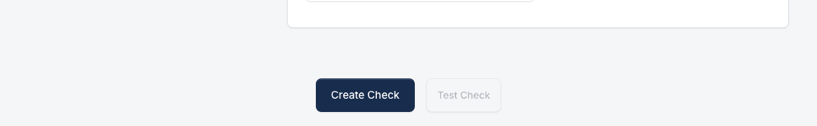 MonitoringDog Create Check action buttons