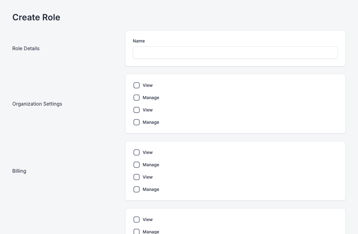MonitoringDog role permissions form